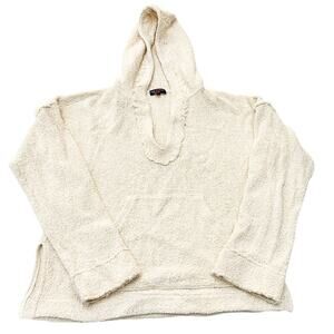 Rag & Bone Cream Ecru Pullover Hooded Sweater Alice Size Small